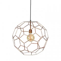 HANGING LAMP HEXA COPPER 